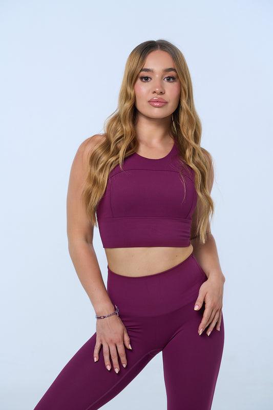 Grape - Tank Bra & Leggings set